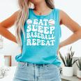 Eat Sleep Baseball Repeat Baseball Lover Baseball Mom Girls Comfort Colors Tank Top Light Green Eat Sleep Baseball Repeat Baseball Lover Baseball Mom Girls Comfort Colors Tank Top Light Green
