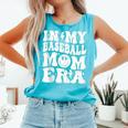 Family Mama In My Baseball Mom Era Comfort Colors Tank Top Light Green Family Mama In My Baseball Mom Era Comfort Colors Tank Top Light Green