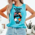 My Favorite Ballers Call Me Mom Basketball Mom Baseball Mom Comfort Colors Tank Top Light Green My Favorite Ballers Call Me Mom Basketball Mom Baseball Mom Comfort Colors Tank Top Light Green