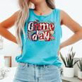 Game Day Baseball Leopard Coquette Bow Mama Mom Sister Comfort Colors Tank Top Light Green Game Day Baseball Leopard Coquette Bow Mama Mom Sister Comfort Colors Tank Top Light Green