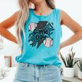 Game Day Baseball Retro Checkered Baseball Comfort Colors Tank Top Light Green Game Day Baseball Retro Checkered Baseball Comfort Colors Tank Top Light Green