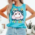 Game Day Vibes Softball Baseball Groovy Game Day Girls Women Comfort Colors Tank Top Light Green Game Day Vibes Softball Baseball Groovy Game Day Girls Women Comfort Colors Tank Top Light Green