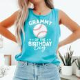 Grammy Of The Birthday Boy Baseball Player Birthday Comfort Colors Tank Top Light Green Grammy Of The Birthday Boy Baseball Player Birthday Comfort Colors Tank Top Light Green