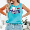 Grammy Rookie Of Year 1st Birthday Baseball Theme Matching Comfort Colors Tank Top Light Green Grammy Rookie Of Year 1st Birthday Baseball Theme Matching Comfort Colors Tank Top Light Green