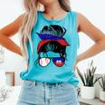 Haitian Baseball Mom Haiti Flag Baseball Girl Comfort Colors Tank Top Light Green Haitian Baseball Mom Haiti Flag Baseball Girl Comfort Colors Tank Top Light Green