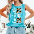 Happy Mother's Day Baseball Mom Leopard Softball Lover Comfort Colors Tank Top Light Green Happy Mother's Day Baseball Mom Leopard Softball Lover Comfort Colors Tank Top Light Green