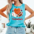 Happy Valentine’s Basketball Football Valentine Baseball Comfort Colors Tank Top Light Green Happy Valentine’s Basketball Football Valentine Baseball Comfort Colors Tank Top Light Green