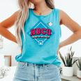HBCU Swing For Greatness Baseball Softball College Apparel Comfort Colors Tank Top Light Green HBCU Swing For Greatness Baseball Softball College Apparel Comfort Colors Tank Top Light Green