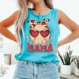 Heart Glasses Baseball Mama Baseball Mom Mother's Day Comfort Colors Tank Top Light Green Heart Glasses Baseball Mama Baseball Mom Mother's Day Comfort Colors Tank Top Light Green