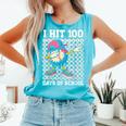 I Hit 100 Days Of School Baseball Ice Cream Drip Boys Girls Comfort Colors Tank Top Light Green I Hit 100 Days Of School Baseball Ice Cream Drip Boys Girls Comfort Colors Tank Top Light Green
