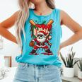 HUGvyn Santa Playing Baseball Ice Cream Drip Christmas Boys Comfort Colors Tank Top Light Green HUGvyn Santa Playing Baseball Ice Cream Drip Christmas Boys Comfort Colors Tank Top Light Green