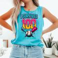 HUGvyn I Survived 100 Days Baseball Teacher Ice Cream Drip Comfort Colors Tank Top Light Green HUGvyn I Survived 100 Days Baseball Teacher Ice Cream Drip Comfort Colors Tank Top Light Green