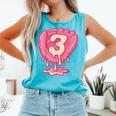 Ice Cream Baseball Glove 3rd Birthday Edition Comfort Colors Tank Top Light Green Ice Cream Baseball Glove 3rd Birthday Edition Comfort Colors Tank Top Light Green