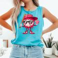 Ice Cream Drip Baseball Valentine's Day Spots Baseball Drip Comfort Colors Tank Top Light Green Ice Cream Drip Baseball Valentine's Day Spots Baseball Drip Comfort Colors Tank Top Light Green