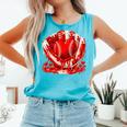 Ice Cream Drip Heart Valentines Day Baseball Boys Youth Kids Comfort Colors Tank Top Light Green Ice Cream Drip Heart Valentines Day Baseball Boys Youth Kids Comfort Colors Tank Top Light Green