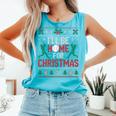 I’Ll Be Home For Christmas Baseball Ugly Sweater Art Comfort Colors Tank Top Light Green I’Ll Be Home For Christmas Baseball Ugly Sweater Art Comfort Colors Tank Top Light Green