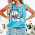 ITS In My DNA Baseball Sport Player Saying Baseball Fan Comfort Colors Tank Top Light Green