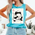 Japanese Grumpy Frog Baseball Player Baseball Comfort Colors Tank Top Light Green Japanese Grumpy Frog Baseball Player Baseball Comfort Colors Tank Top Light Green