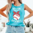 Just A Girl Who Loves Baseball Cute Retro Baseball Lover Comfort Colors Tank Top Light Green Just A Girl Who Loves Baseball Cute Retro Baseball Lover Comfort Colors Tank Top Light Green