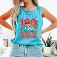 I Just Hit 100 Days Of School Baseball 100th Day Boys Kids Comfort Colors Tank Top Light Green I Just Hit 100 Days Of School Baseball 100th Day Boys Kids Comfort Colors Tank Top Light Green