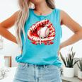 Kid Drip Ice Cream Baseball Heart Catcher Valentines Day Boy Comfort Colors Tank Top Light Green Kid Drip Ice Cream Baseball Heart Catcher Valentines Day Boy Comfort Colors Tank Top Light Green