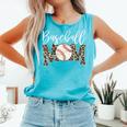 Leopard Baseball Mom Matching Baseball Mama Family Matching Comfort Colors Tank Top Light Green Leopard Baseball Mom Matching Baseball Mama Family Matching Comfort Colors Tank Top Light Green
