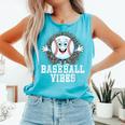 Leopard Baseball Vibes Game Day Softball Life Mom Comfort Colors Tank Top Light Green Leopard Baseball Vibes Game Day Softball Life Mom Comfort Colors Tank Top Light Green