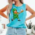 Leprechaun Playing Baseball St Patricks Day Men Boys Kids Comfort Colors Tank Top Light Green Leprechaun Playing Baseball St Patricks Day Men Boys Kids Comfort Colors Tank Top Light Green
