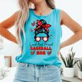 Loud And Proud Baseball Mom Messy Bun Leopard Mother Day Comfort Colors Tank Top Light Green Loud And Proud Baseball Mom Messy Bun Leopard Mother Day Comfort Colors Tank Top Light Green