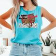 Loud Proud Mawmaw Baseball Mom Mama Comfort Colors Tank Top Light Green