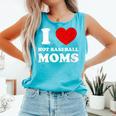 I Love Hot Baseball Moms I Heart Baseball Moms Comfort Colors Tank Top Light Green I Love Hot Baseball Moms I Heart Baseball Moms Comfort Colors Tank Top Light Green