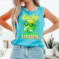 Lucky Dude Drip Baseball Shamrock St Patrick Men Boy Youth Comfort Colors Tank Top Light Green Lucky Dude Drip Baseball Shamrock St Patrick Men Boy Youth Comfort Colors Tank Top Light Green