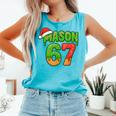 Mason 67 Christmas Ice Cream Drip Meme Six Seven Baseball Comfort Colors Tank Top Light Green Mason 67 Christmas Ice Cream Drip Meme Six Seven Baseball Comfort Colors Tank Top Light Green