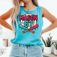 Mason 67 Ice Cream Drip Baseball Meme Graphics Comfort Colors Tank Top Light Green