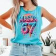 Mason 67 Meme Ice Cream Baseball Drip Comfort Colors Tank Top Light Green Mason 67 Meme Ice Cream Baseball Drip Comfort Colors Tank Top Light Green