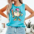 Melted Ice-Cream Baseball Mascot Pastel Pop Comfort Colors Tank Top Light Green Melted Ice-Cream Baseball Mascot Pastel Pop Comfort Colors Tank Top Light Green