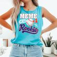 Meme Rookie Of Year 1st Birthday Baseball Theme Matching Comfort Colors Tank Top Light Green Meme Rookie Of Year 1st Birthday Baseball Theme Matching Comfort Colors Tank Top Light Green