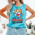 Take Meowt To The Ball Game Tee Slugger Cat Baseball Comfort Colors Tank Top Light Green Take Meowt To The Ball Game Tee Slugger Cat Baseball Comfort Colors Tank Top Light Green