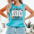 Mission 100 Days Complete Baseball 100th Day Of School Boys Comfort Colors Tank Top Light Green Mission 100 Days Complete Baseball 100th Day Of School Boys Comfort Colors Tank Top Light Green