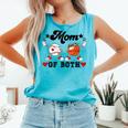 Mom Of Both Basketball Baseball Mom Comfort Colors Tank Top Light Green Mom Of Both Basketball Baseball Mom Comfort Colors Tank Top Light Green