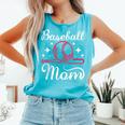 Mommy Baseball Mom Comfort Colors Tank Top Light Green Mommy Baseball Mom Comfort Colors Tank Top Light Green