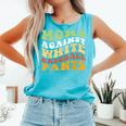 Moms Against Baseball Pants Retro Baseball Mom Comfort Colors Tank Top Light Green