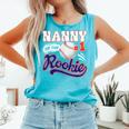 Nanny Rookie Of Year 1st Birthday Baseball Theme Matching Comfort Colors Tank Top Light Green Nanny Rookie Of Year 1st Birthday Baseball Theme Matching Comfort Colors Tank Top Light Green