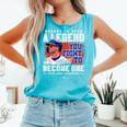 Nobody Is Born A Legend Pete Crow Armstrong Chicago Baseball Comfort Colors Tank Top Light Green