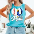 Proud Ball Mom Volleyball Baseball Mom Heart Comfort Colors Tank Top Light Green Proud Ball Mom Volleyball Baseball Mom Heart Comfort Colors Tank Top Light Green