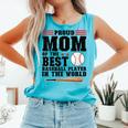 Proud Mom Of An Awesome Baseball Baseball Mom Comfort Colors Tank Top Light Green Proud Mom Of An Awesome Baseball Baseball Mom Comfort Colors Tank Top Light Green
