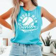 Proud Mom Senior 2024 Baseball Mom Proud Baseball Mom 2024 Comfort Colors Tank Top Light Green