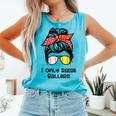 I Only Raise Ballers Softball Baseball Mom Comfort Colors Tank Top Light Green