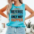 Retired Basketball Referee For Baseball Refs Comfort Colors Tank Top Light Green Retired Basketball Referee For Baseball Refs Comfort Colors Tank Top Light Green