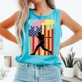 Retro Baseball Drip Boys Ice Cream Patriotic American Flag Comfort Colors Tank Top Light Green Retro Baseball Drip Boys Ice Cream Patriotic American Flag Comfort Colors Tank Top Light Green